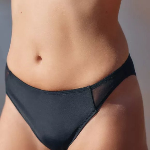 NWT Solid & Striped Bikini Bottoms - Picture 2 of 8